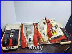 2X Vintage Team Associated RC12 Pan Car Futaba Huge Lot 5X Bodies AS IS ROLLERS