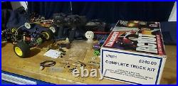 2 Team Associated Vintage Kits RC10T & RC10 + Futaba & Airtronics both Novak