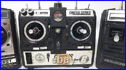 4 Radio Control Transmitters Futaba Conquest FP-T4NL & Circus Series Japan