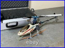ALIGN Trex 450x/XL RC Helicopter. With Futaba T6EXHP Remote & Case