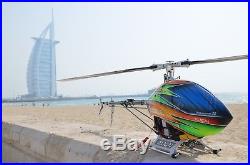 Align T-Rex 800E RTF Dubai Platinum Version RC Hubschrauber + Futaba T16SZ