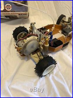 Associated RC10 Gold Pan Vintage Complete with Stealth Trans & Futaba Transmitter
