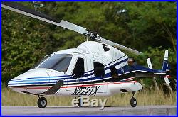 Bell 222 RTF Align T-Rex 600 DFC + DJI GPS Autopilot, Futaba T14SG, Soundmodul