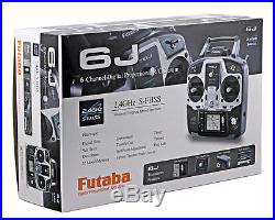 Brand New Futaba 6j Computerized 2.4ghz Sfhss R2006gs S3004 X4 Servos Futk6001