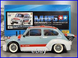 Built Tamiya R/C 1/10 FIAT Abarth 1000 TCR Berlina Corse M-05 ESC Futaba Upgrade