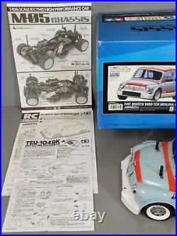 Built Tamiya R/C 1/10 FIAT Abarth 1000 TCR Berlina Corse M-05 ESC Futaba Upgrade