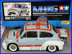 Built Tamiya R/C 1/10 FIAT Abarth 1000 TCR Berlina Corse M-05 ESC Futaba Upgrade