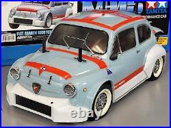 Built Tamiya R/C 1/10 FIAT Abarth 1000 TCR Berlina Corse M-05 ESC Futaba Upgrade