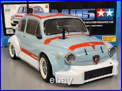 Built Tamiya R/C 1/10 FIAT Abarth 1000 TCR Berlina Corse M-05 ESC Futaba Upgrade