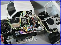 Custom 1/10 Tamiya R/C Ford F350 Crew Cab Dually MFC-02 Light Sound Unit Futaba
