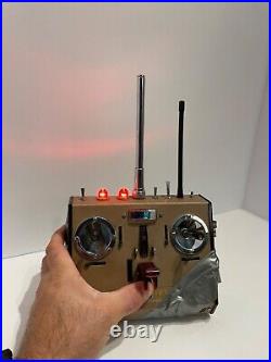 Custom Ghostbusters Afterlife futaba transmitter with screen accurate lights