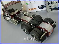 Custom Tamiya 1/14 R/C King Hauler Day Cab+ MFC-01+ Futaba + Aluminum Upgrade