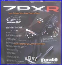 DHL New Futaba 7PXR 2.4GHz T-FHSS7-Ch SR Radio System with R334SBS x 2