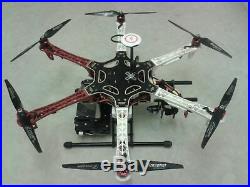 DJI F550 RC Hexacopter Wookong Data Link GPS 30A ESC 920Kv Gimbal Futaba Drone