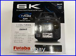 Excellent Futaba 6K 2.4ghz SFHSS TFHSS RC Remote Control Helicopter Transmitter