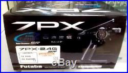 FUTABA 7PX 2.4GHz T-FHSS Super Response 7 Channel with R334SBS x 2 NEW IN BOX