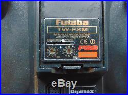 FUTABA 9CAP 9 CHANNEL TRANSMITTER C/W FULLY SYNTHESIZED RF MODULE MODE 2 35 MHz