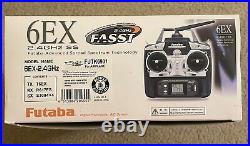 FUTABA T6EX FASST 6-CHANNEL 2.4 TRANSMITTER with battery. (Plane Included)