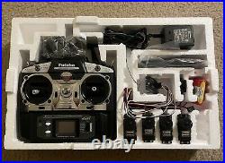 FUTABA T6EX FASST 6-CHANNEL 2.4 TRANSMITTER with battery. (Plane Included)