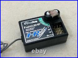 FUTABA Transmitter 3PM Receiver R203HF FM40MHz Set Operation has been confirmed