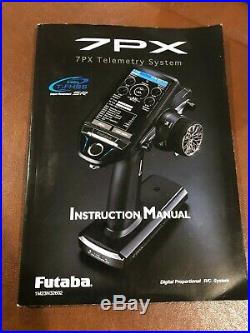 FUTK4908 Futaba 7PX 7 PX 7-Channel 2.4GHz T-FHSS Telemetry Radio System R334SBS