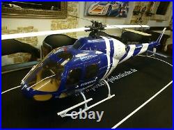Ferngesteuerter Hubschrauber RC, Eurocopter, Großmodell Verbrenner Futaba Gyro