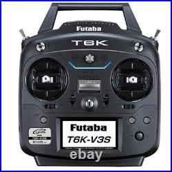 Futaba 01004403-3 6K-V3S 8-Ch T-FHSS 2.4 GHz Air Transmitter / Radio with Receiver