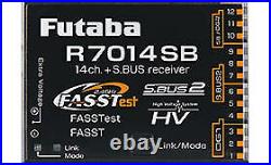Futaba 01102238-1 R7014SB 2.4GHz FASST S. Bus High Voltage Receiver