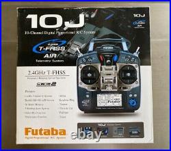 Futaba 10J-2.4GHz System FUTK9201 for Helicopter & R3008SB Receiver