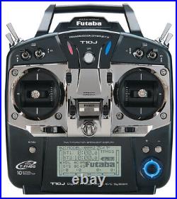 Futaba 10J S/ FHSS Air 10 Channel 2.4GHz Transmitter with R3008SB Receiver Mode 2