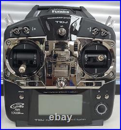 Futaba 10J S/ FHSS Airplane 10 Ch 2.4GHz Transmitter with R3008SB Receiver Mode 2