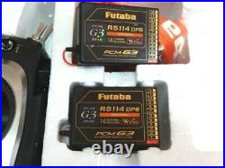 Futaba 12FGA + 2 x R5114DPS +TX RX Battery 12ch AIRPLANE 3.0 Ver. PCM 35 mhz NIB