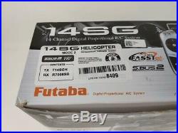 Futaba 14SG 14SGH Heli Radio Mode 2 FASST 2.4ghz RC Transmitter Only Version