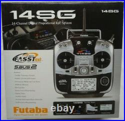 Futaba 14SG 2.4G Transmitter Kit, Airplane, Mode 2, FUTK9410, Brand New, Unused