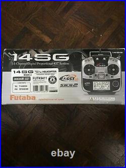 Futaba 14SG Helicopter Radio MD2 2.4ghz RC (Transmitter Only) No Charger