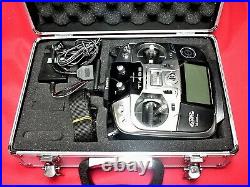 Futaba 14 Sg Transmitter R/c Plane System, With Case! Ready To Fly