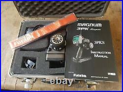 Futaba 3PK T3PK Magnum Transmitter 2.4ghz Faast R603FS Receiver Hard Carry Case