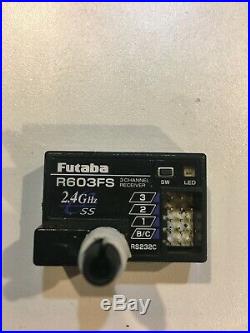 Futaba 3pk w FASST Module and R603FF X2 + R603FS X2