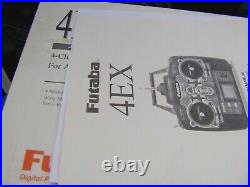 Futaba 4EX-FM transmitter, four channel, four model memory TESTED