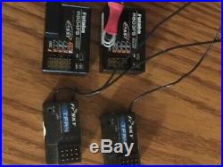 Futaba 4PK 4ch 2.4GHz Transmitter With Nicad Battery and 4 receivers