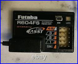 Futaba 4PK Transmitter with Receivers in Great Condition 2x R603FS & 1x R604FS
