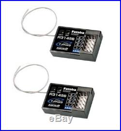 Futaba 4PV 2.4G 4 Channel T-FHSS Radio System R314SBx2pcs Receiver FREE Shipping