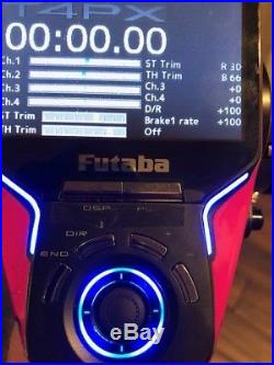 Futaba 4PX 4-Ch 2.4GHz Radio With Receiver and Life battery