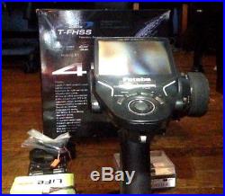 Futaba 4PX 4-Channel 2.4GHz T-FHSS Radio System, with included Receiver, LiFe bat