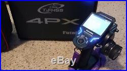 Futaba 4PX 4-Channel 2.4GHz T-FHSS Radio With Reciever, Metal Case, and MORE