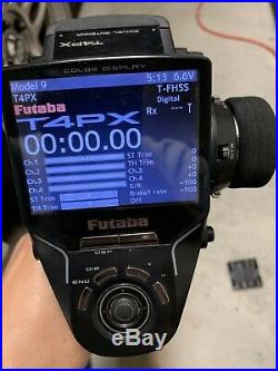 Futaba 4PX 4-Channel 2.4GHz Transmitter Lightly used With Protek Life Battery
