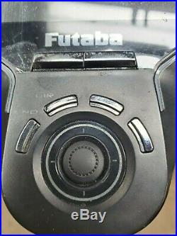 Futaba 4PX transmitter, receiver, case and temp sensor