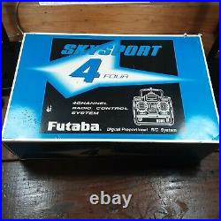Futaba 4VF-FM72 Skysport 4 Transmitter Receiver R/C Radio Control Airplane