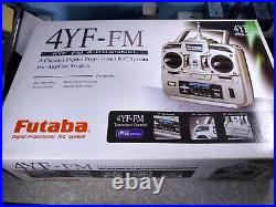 Futaba 4YF FM 2.4ghz Four 4 Channel FHSS RC Radio System FUTJ3653