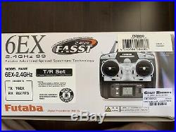Futaba 6EX-2.4GHz + R607FS RC Transmitter Receiver NEW